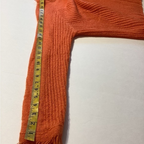 HYFVE HYFVE Orange Pullover Women’s Sweater Size Large - Picture 7 of 8